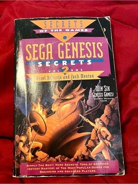 VTG Sega Genesis ‘Secrets of The Games’ vol.2